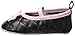 Luvable Friends Unisex Baby Crib Shoes, Black Mary Jane, 6-12 Months