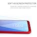 REDELEPHAN Compatible with Galaxy S8 Case，Full Body Protection Ultra-Thin Hard PC Case with A Soft HD Screen Protector Anti Scratch Cover for Galaxy S8 (Red)
