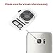 OmniRepairs Rear Facing Glass Camera Lens Replacement with Flash Diffuser Compatible for Samsung Galaxy S7 and S7 Edge Models (SM-G930 SM-G935) with Adhesive and Repair Toolkit (Silver)