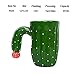 Novelty Ceramic Cactus Mugs Funny Coffee Mug Handmade 14 OZ