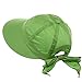 Lime Green Wide Brim Peak Gardening Sun Hat