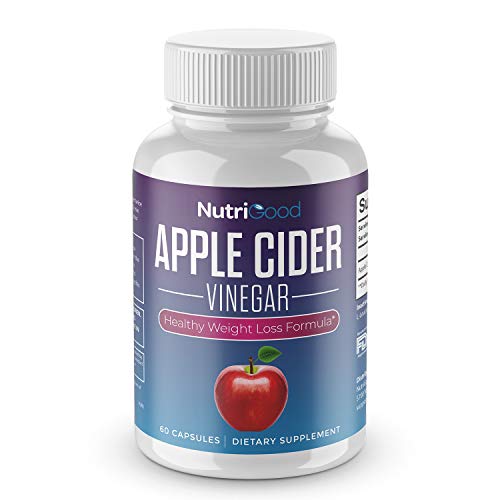 Apple Cider Vinegar Capsules - for Weight Loss, Detox & Digestion - All-Natural Formula - Promotes A Healthy