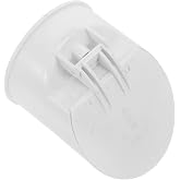 FUNOMOCYA Drainage Pipe Caps Check Valve for Backflow Prevention in Bathrooms and Kitchens Pvc Pipe Adapter Cleanout Caps Round Plug for Sewer Compact 3.74X3.22X3.22In Design