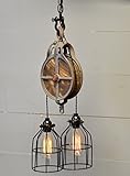 Wood Pulley Light (WNV)