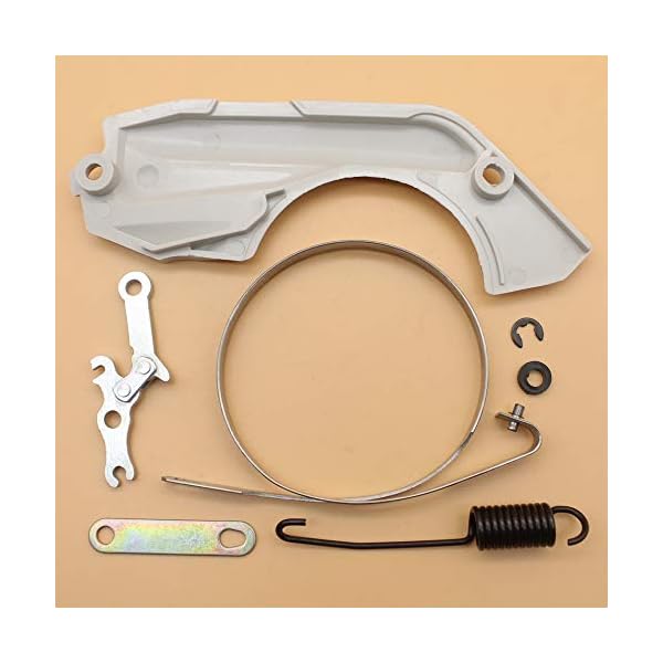 MQEIANG Bremsbandabdeckung Federkit für Stihl MS180 MS170 018 017 MS 180 170 Kettensäge Ersatzteile 11300211100/11231605400 – Bild 3