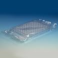 Globe Scientific 120038 Polystyrene Microtest Plate, 96-Well, U-Bottom, Sterile, Individually Wrapped (Pack of 50)
