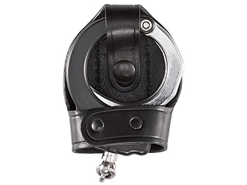 Aker Leather Products Bikini Handcuff Case, ASP 503A Bikini Handcuff Case, ASP, Black