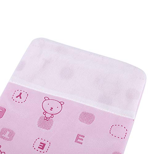 Baby Bottle Warmer - USB Portable Travel Mug Milk Heater Bottle Heater Feeding Bottle Infant Storage Bag (Color : Pink) - Thumbnail 3