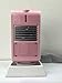 Mini Heater by C&L, Perfect for personal Use In the Office,Home, Or when travel to cold places. Automatic Over Heat Protection And Angle Adjustable. (Pink)