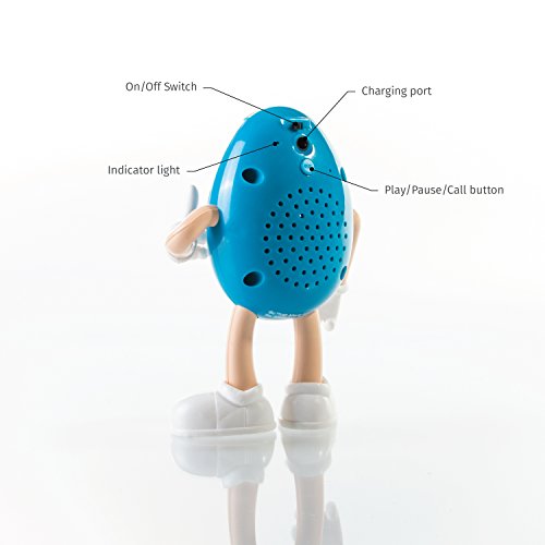 iHip M&M'S Portable Bluetooth Wireless Speaker for Apple & Android Compatibility