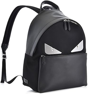 Amazon Fendi フェンディ バッグ メンズ Nylon Vitello バックパック リュック ブラック 7vz012 ft F0gxn 並行輸入品 バッグ スーツケース