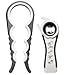 Bottle Can and Jar Opener Multi Kitchen Tool for Jars, Cans, Wine & Beer - Ergonomic Can Opener for Seniors, Elderly & Arthritis Sufferers - 2 in 1