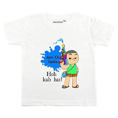 holi tshirts for baby