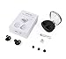 True Wireless Earbuds, AIOMI Touch Control 4.2 Wireless Bluetooth Earbuds with Charging Case, Mini Sport Waterproof Headset with Mic, Wireless Bluetooth Headpones for iphone ipad Android（Black）