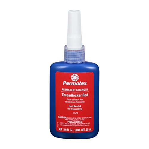 Devcon Permatex Threadlocker Red Liquid 50 ml Bottle Tensile