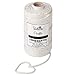3mm Macrame Cord 109 yd - Best for Plant Hanger Wall Hanging Craft Making Macrame Supplies Cotton Cord Natural White Macrame Rope by Stillness Crafts