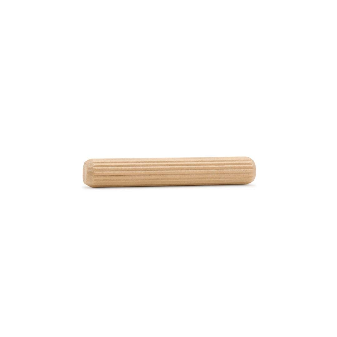Wooden Dowel Pins 3 x 1/2 inch, Pack of 50 Fluted Dowel Joints for Woodworking, Furniture and Crafts, by Woodpeckers
