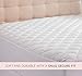 Quilted Stretch-to-Fit Mattress Pad by Hanna Kay, Clyne Collection (Queen)