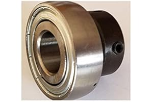 JSB GREAT BEARINGS Eccentric locking Insert Bearing SA202-10 5/8" Bore w/Locking Collar 5/8" SA202