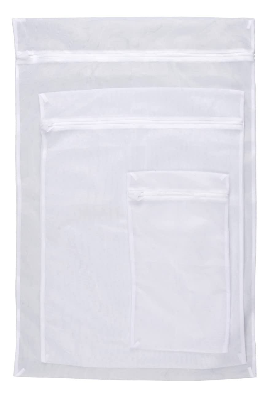 Wenko 3751900100 Laundry net 5 kg for 5 kg Laundry, Suitable for Boiling, Plastic Polyester, White