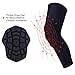 Knee Pads Compression Leg Sleeve Knee Sleeve for All Sports Wrestling Protector Gear, 1 Pair of Knee Paded