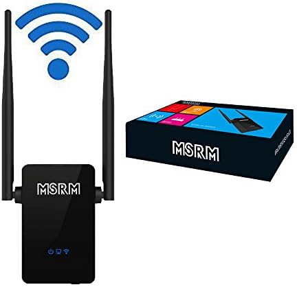 DEBBIECTY MSRM US302 WiFi Range Extender 300Mbps Full WiFi Covering with High Gain Dual External Antennas