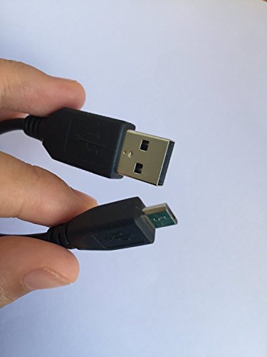 Black Charging Cable Power Supply Wire for Bose QC20 Headphones