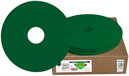 Sanico MVP Green Monster 20" Green Scrubbing Floor Pad Deep Cleaning (5 per case) -(1 CASE)