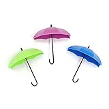 Windspeed 3 pack Colorful Umbrella Wall Mounted