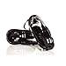 whistlekick Karate Sparring Foot Gear for Karate/Taekwondo Martial Arts Industry Best Warranty - No Toe Strap Stealth, Black (Adult, Small)
