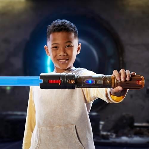 Lightsaber Forge, Sabre Laser de Maître Couleurs de la Force, Sabre Laser électronique avec Lame changeant de Couleur