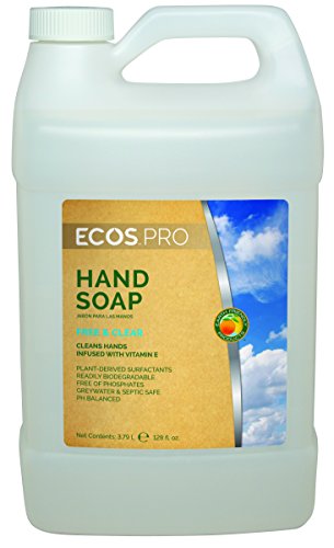 ECOS PRO PL9663/04  Free and Clear Hand Soap (Pack of 4)