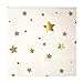 Meri Meri Gold Stars Small Plates and Napkins (8 plates and 16 napkins)