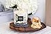 Aromascape 3-Wick Scented Jar Candle, Jasmine & Gardenia