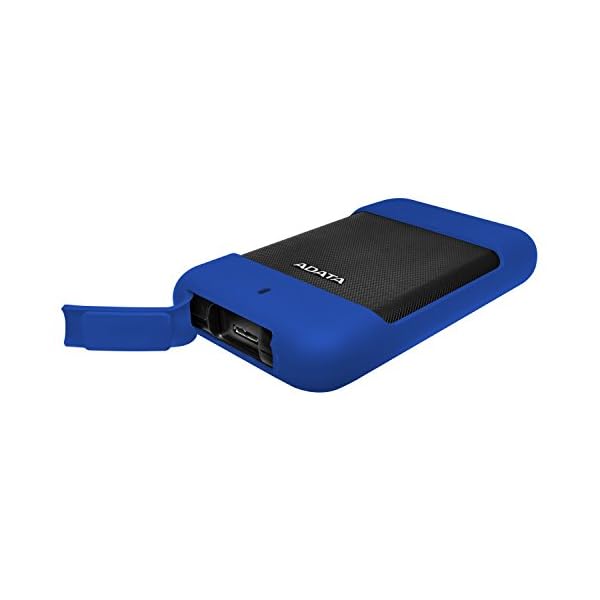 ADATA AHD700-2TU3-CBL 2TB USB 3.0 Externe Festplatte "US Militäry Standard IP56" blau – Bild 3