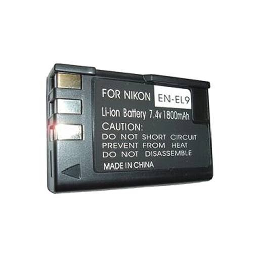 Rechargeable Li-ion Battery for Nikon EN-EL9/EN-EL9A SLR Digital Camera D3X D40 D40X D60 D3000 D5000