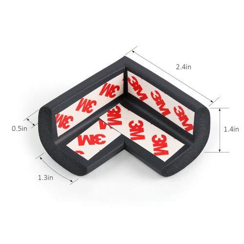 Table-Corner-Protector-for-Baby-8-Pack-Baby-Proofing-Edge-Corner-Guards-Child-Proof-Foam-Furniture-Corner-Bumpers-with-3M-Tape-Black