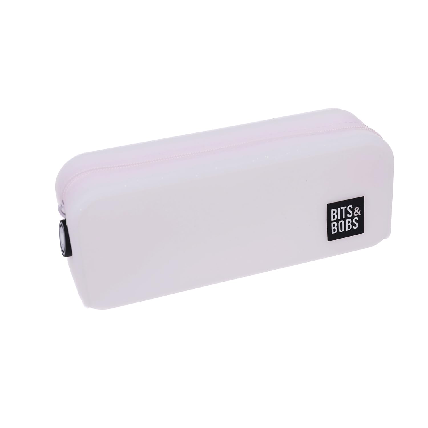 Grafoplás | Pink Glitter Silicone Case | 20 x 7.5 x 7.5 cm | Soft Touch | Flexible | Water Resistant | Bits & Bobs Pop Up Design | Glitter Colors, Glitter/Pink, 20x7,5x7,5cm, School