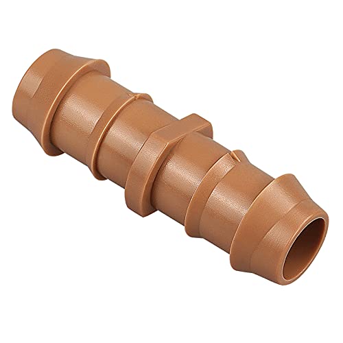 iRunning 20 Pieces Drip Irrigation Fittings Coupling Connectors for 1/2