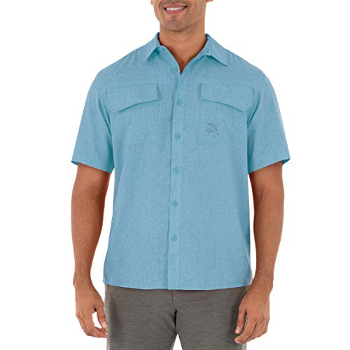 Guy Harvey Men's Short Sleeve Performance Fishing