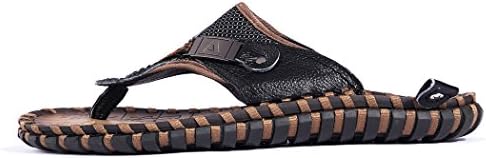 Autumn Melody Fashion Outdoor Casual Personalize Exquisite Handmade Genuine Leather Men's Sandals