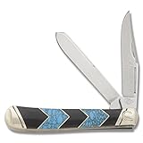 Colt Peak Trapper Knife, Turquoise