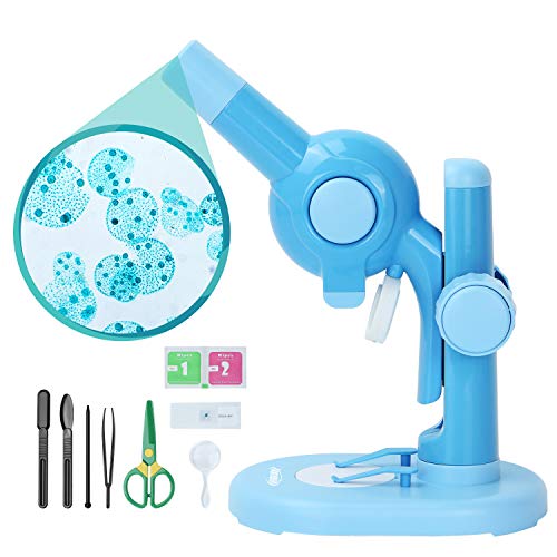 AOMEKIE Kids Microscope for Preschoolers Educational DIY STEM Toy