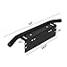 Holder License Eyourlife Front License Plate Bracket Plate Mounting Front Bull Bar Bumper Guard for Off Road Lights LED Work Lamps Lighting Bars Black Universal Fit Heavier