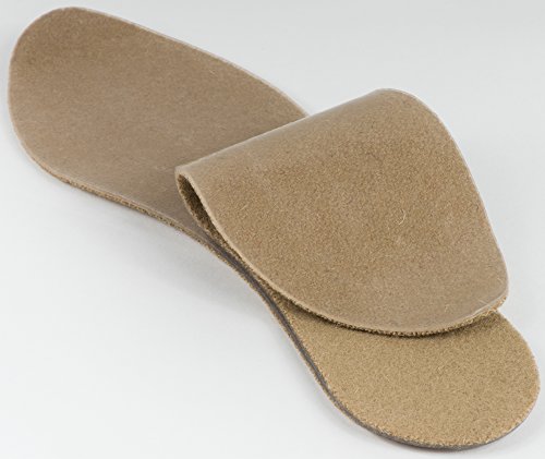 SoxsolS Machine Washable Dryer Safe Wool Flat Insert For Sockless Shoes For Women