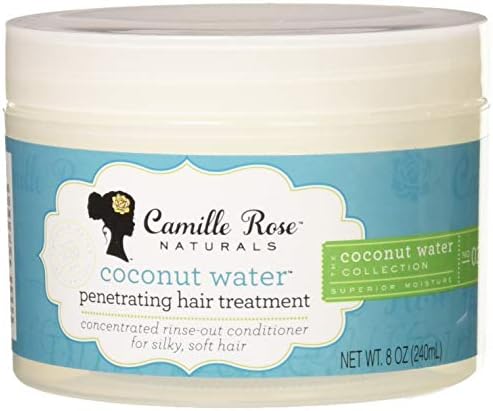 Camille Rose Coconut Water Penetrating Hair Treatment, 8 Ounce