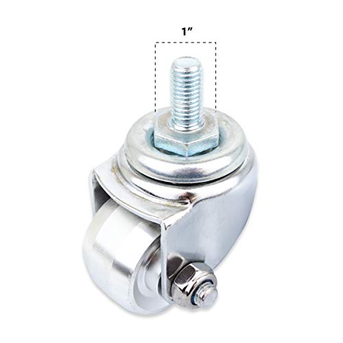 Replacement Aluminum Racing Jack Caster Wheels for 3 Ton Floor Jacks (2