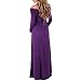 Mother Bee Maternity Off Shoulder Cowl Neck Maternity Dress for Baby Shower or Casual Wear Eggplant