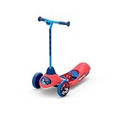 Pulse Performance Products Spider-Man Safe Start 3-Wheel Electric Scooter