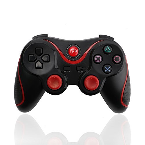 Koicaxy Wireless Game Controller for Sony Playstation 3 PS3 Black Red Koicaxy Wireless Game Controller for Sony Playstation 3 PS3 Black Red